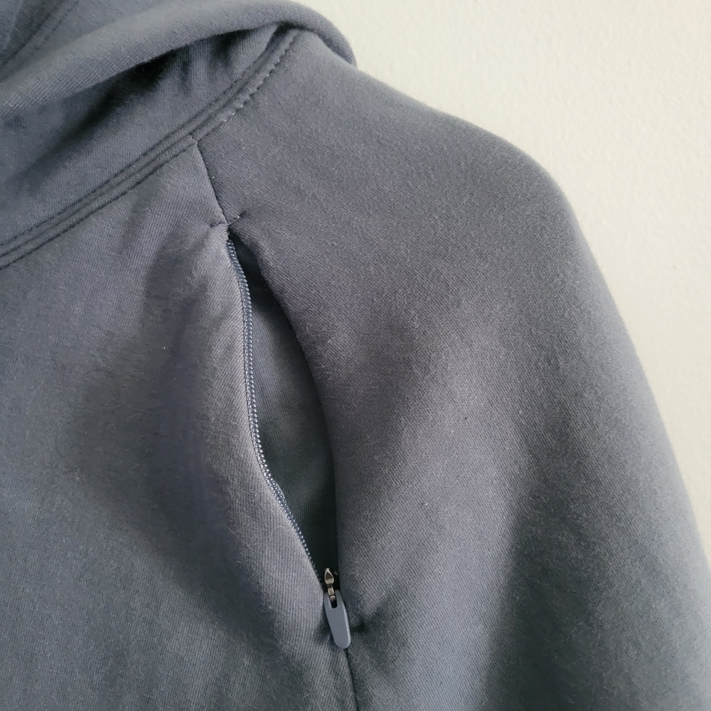 BANANA REPUBLIC (B. R Standard Line) Men's Size L Blue Hoodie - Picture 6 of 10
